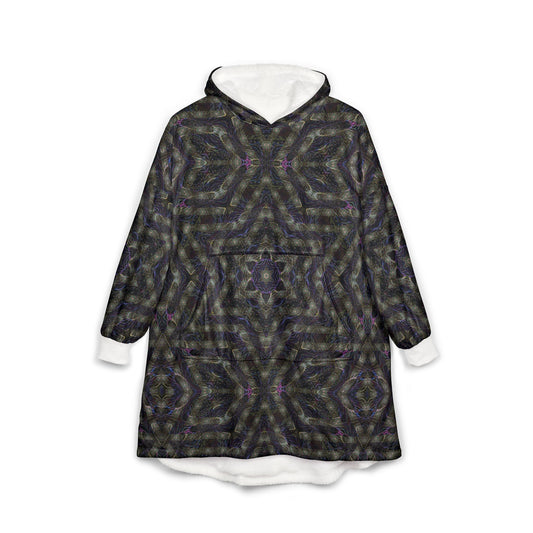 Unisex Hooded Blanket - Kaleidoscope P5 No. 12