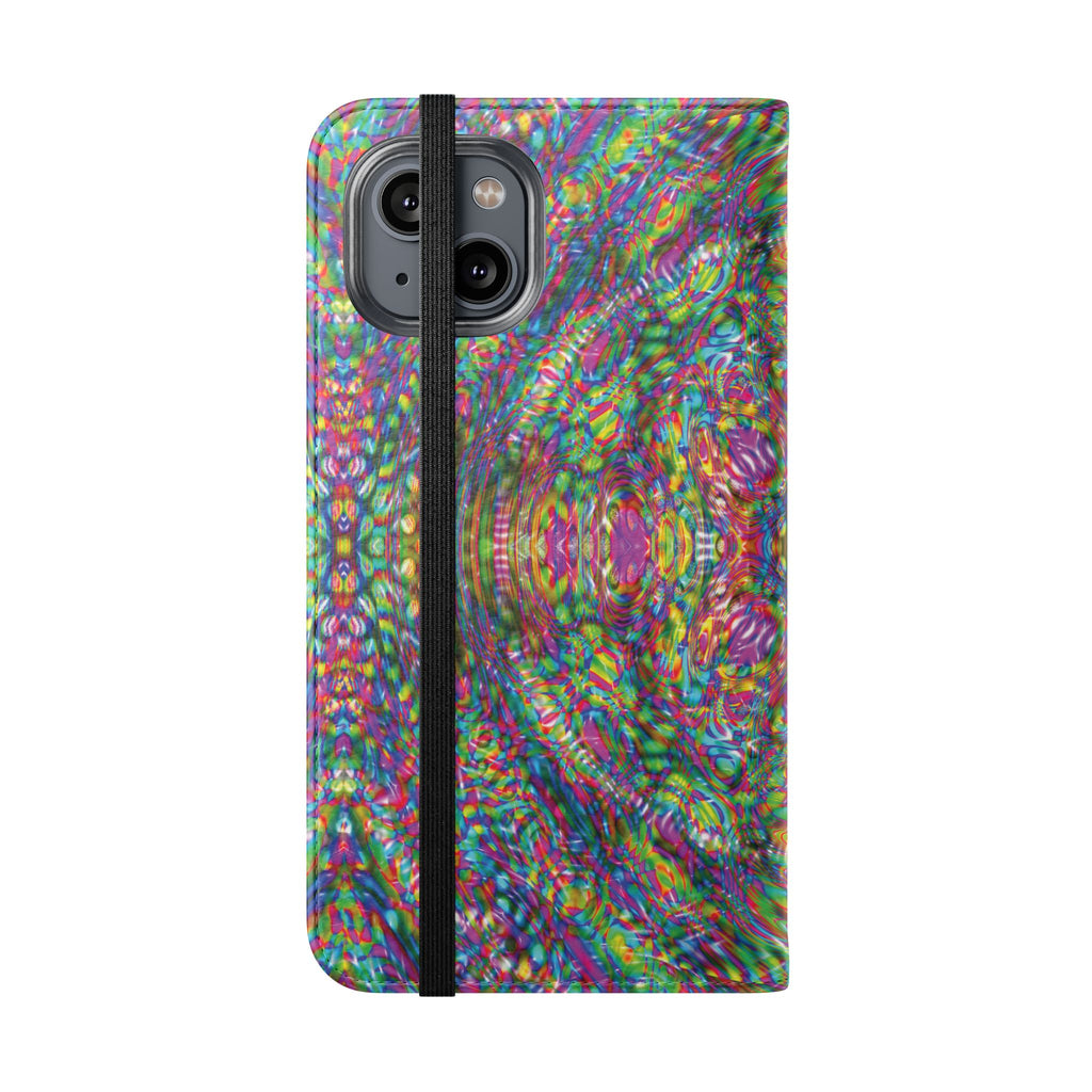 iPhone 14 Flip Case - DMT Scribe Tiles No.4