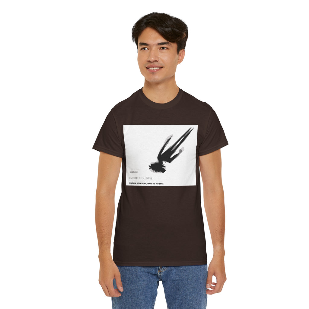 Unisex Heavy Cotton Tee - The Traveller Series (Shadow)