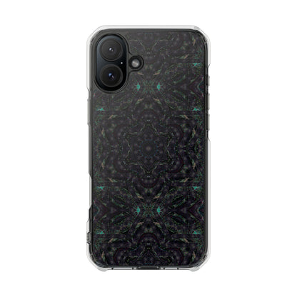 iPhone 16 Magnetic Clear Impact Case - P5 Kaleidoscopic No.31