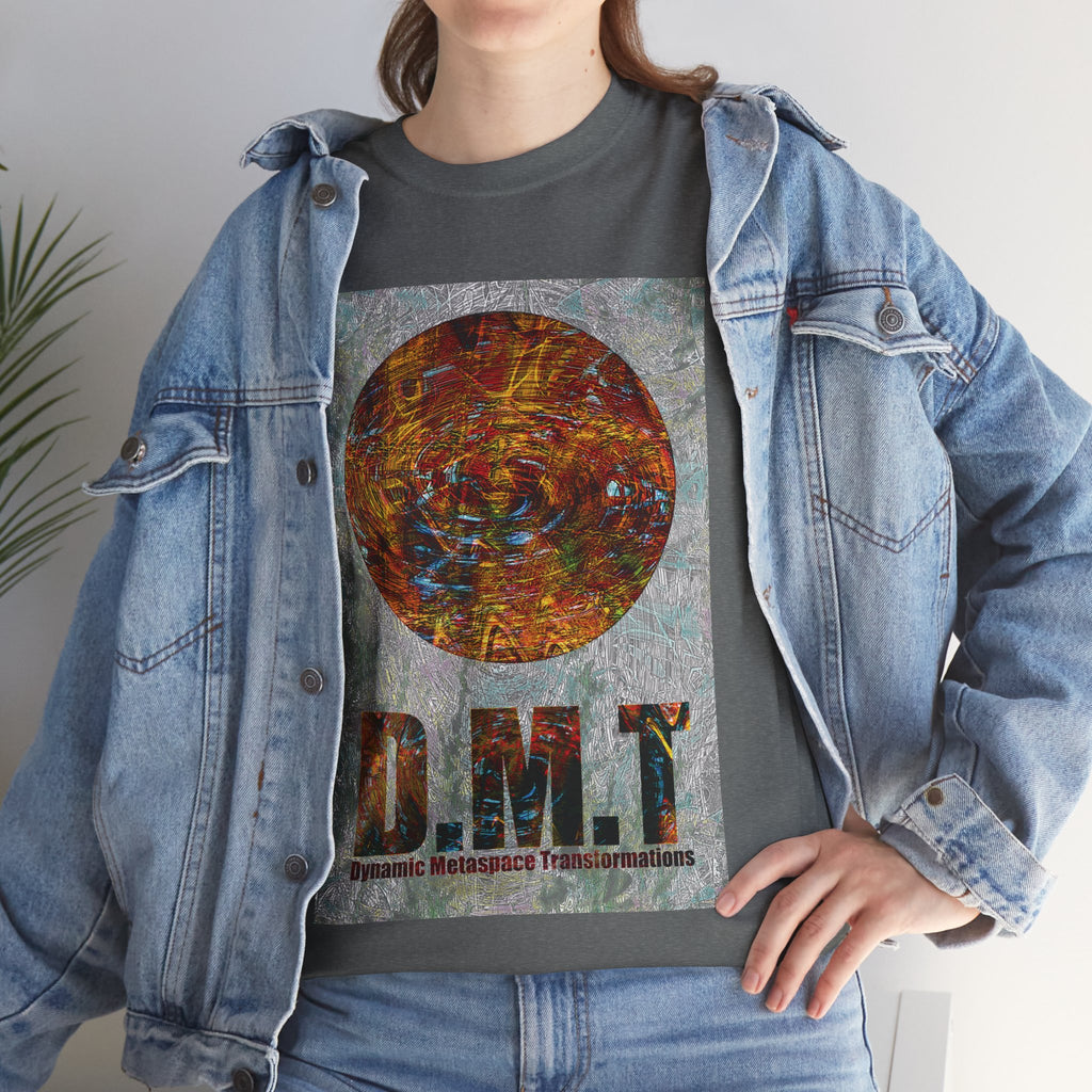 Unisex Heavy Cotton Tee - DMT Spheres No.1