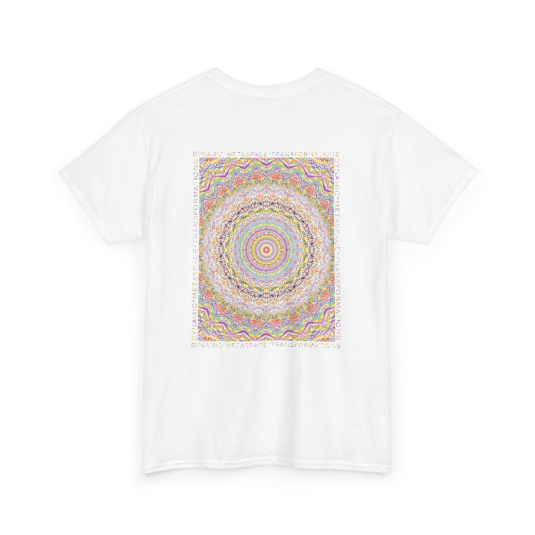 Unisex Heavy Cotton Tee (Back) - DMT Seer No.11