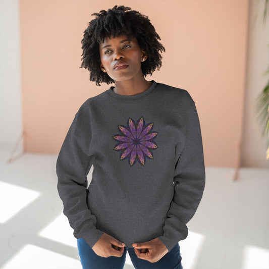 Unisex Crewneck Sweatshirt - Love Light Mandalas No.24