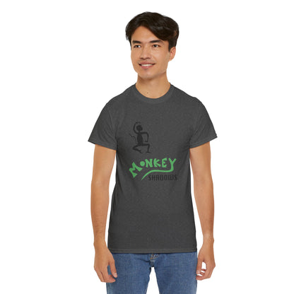 Unisex Heavy Cotton Tee - Monkey Shadows