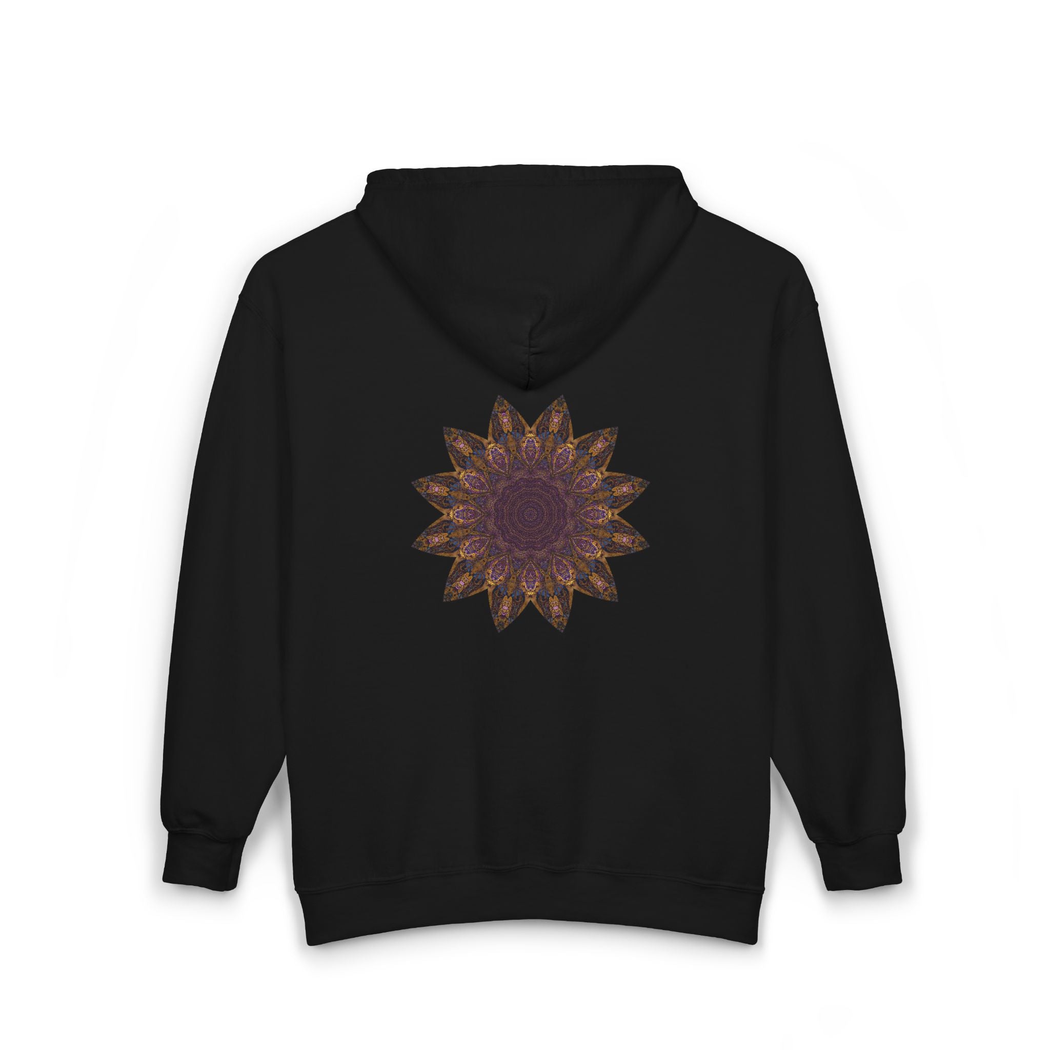 Unisex Heavy Blend™ Full Zip Hooded Sweatshirt - Love Light Mandalas No.1