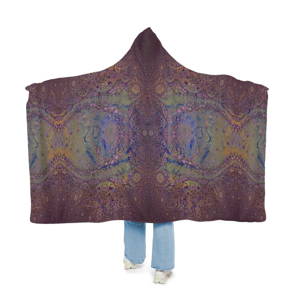 Snuggle Blanket - Love Light Fractals No.12