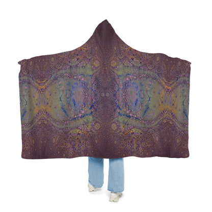 Snuggle Blanket - Love Light Fractals No.12