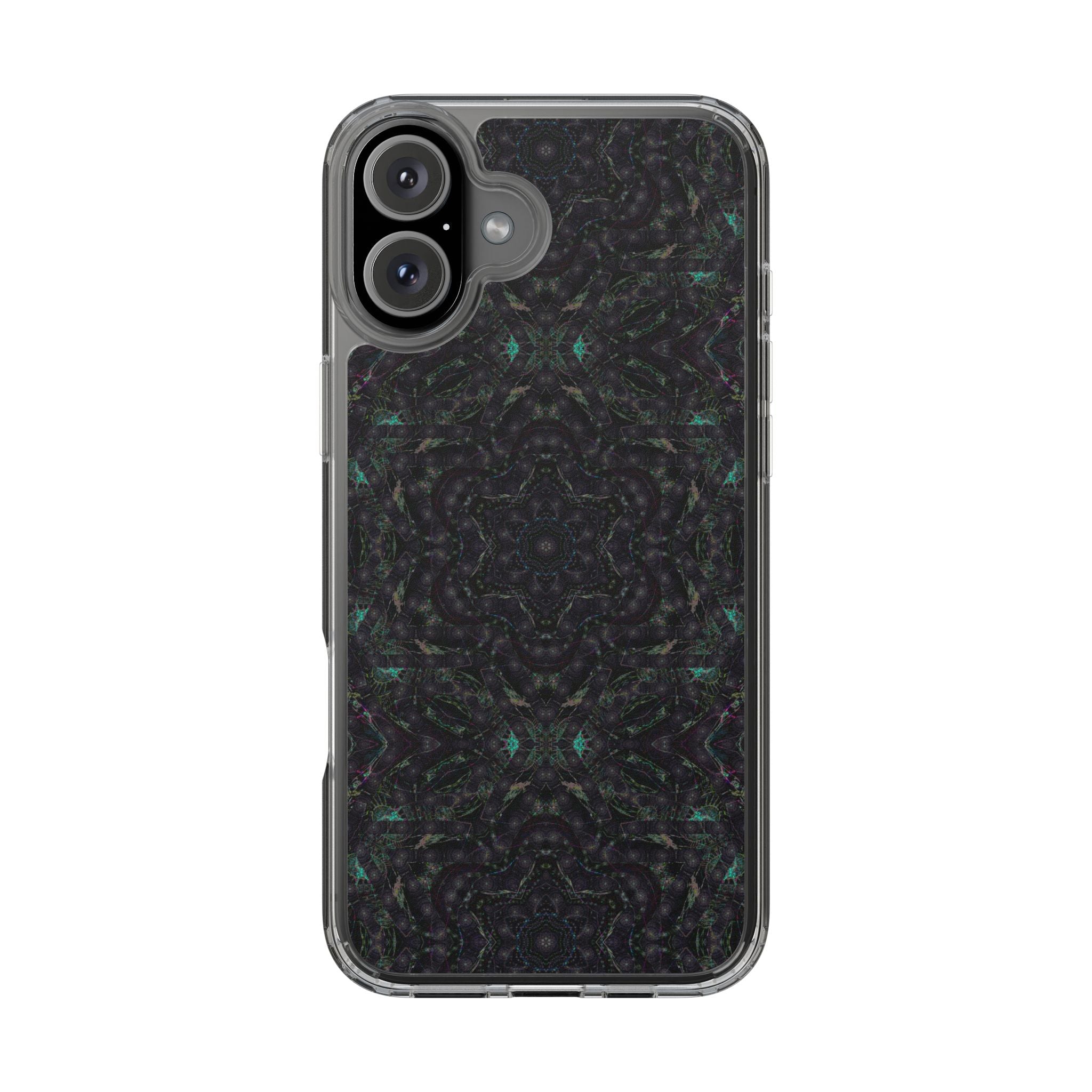 iPhone 16 Clear Case – P5 Kaleidoscopic No.31