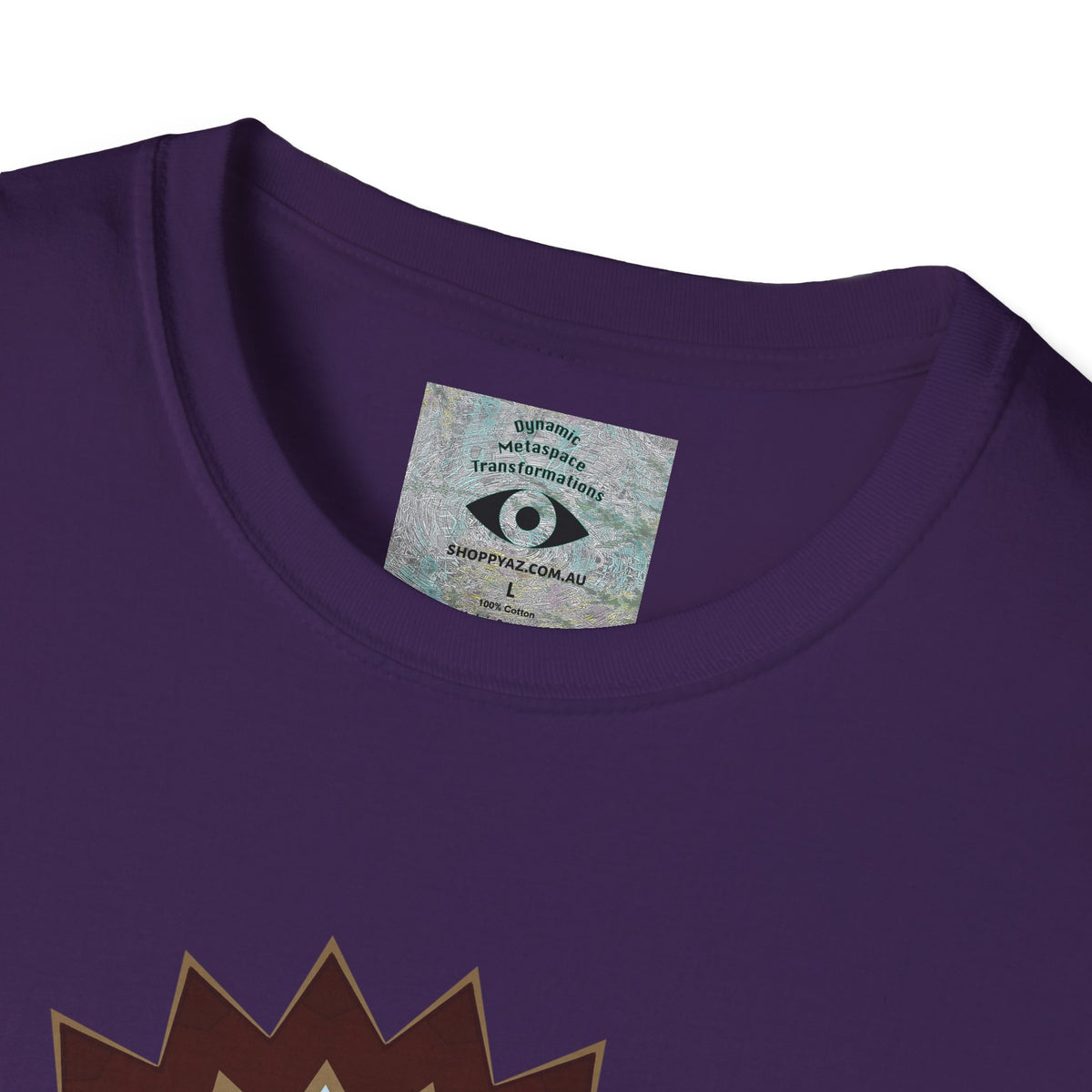 Unisex Softstyle T-Shirt - Mycelium Mandalas No.1