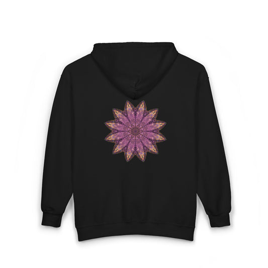 Unisex Heavy Blend™ Full Zip Hooded Sweatshirt - Love Light Mandalas No.16