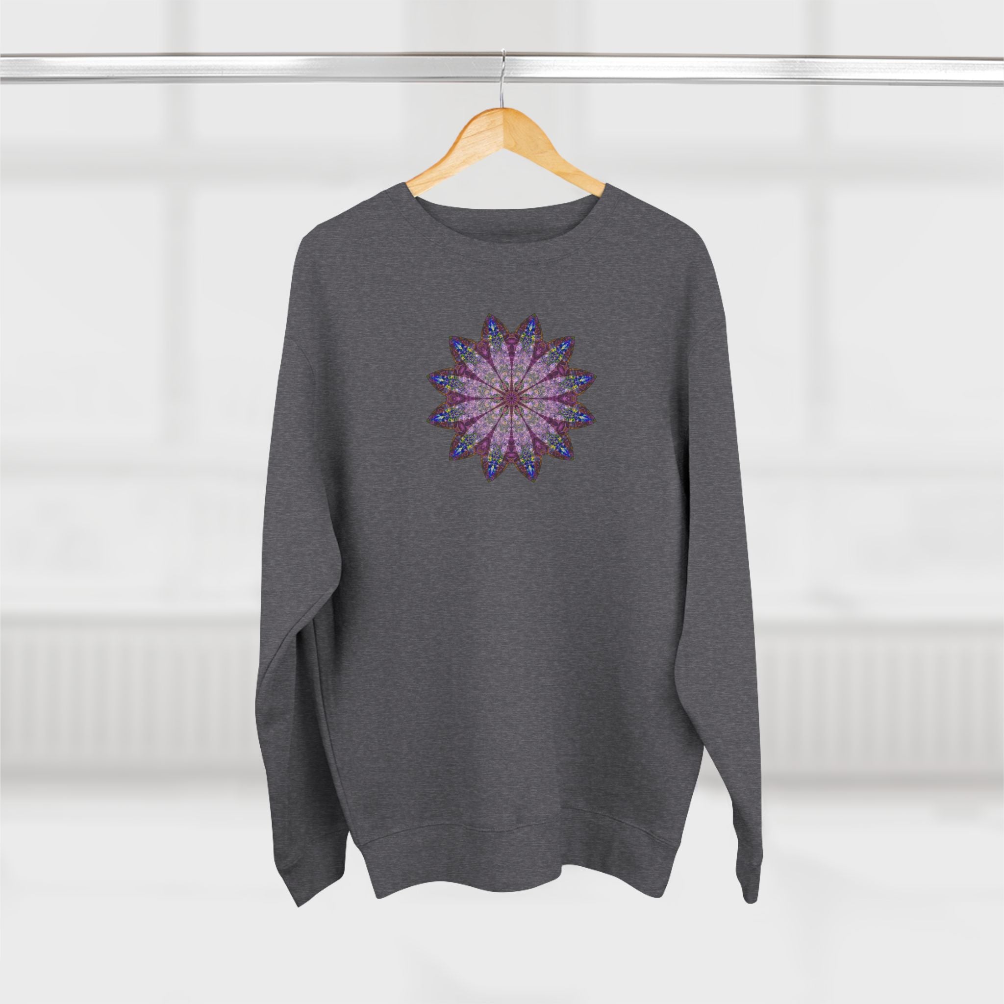 Unisex Crewneck Sweatshirt - Love Light Mandalas No.17