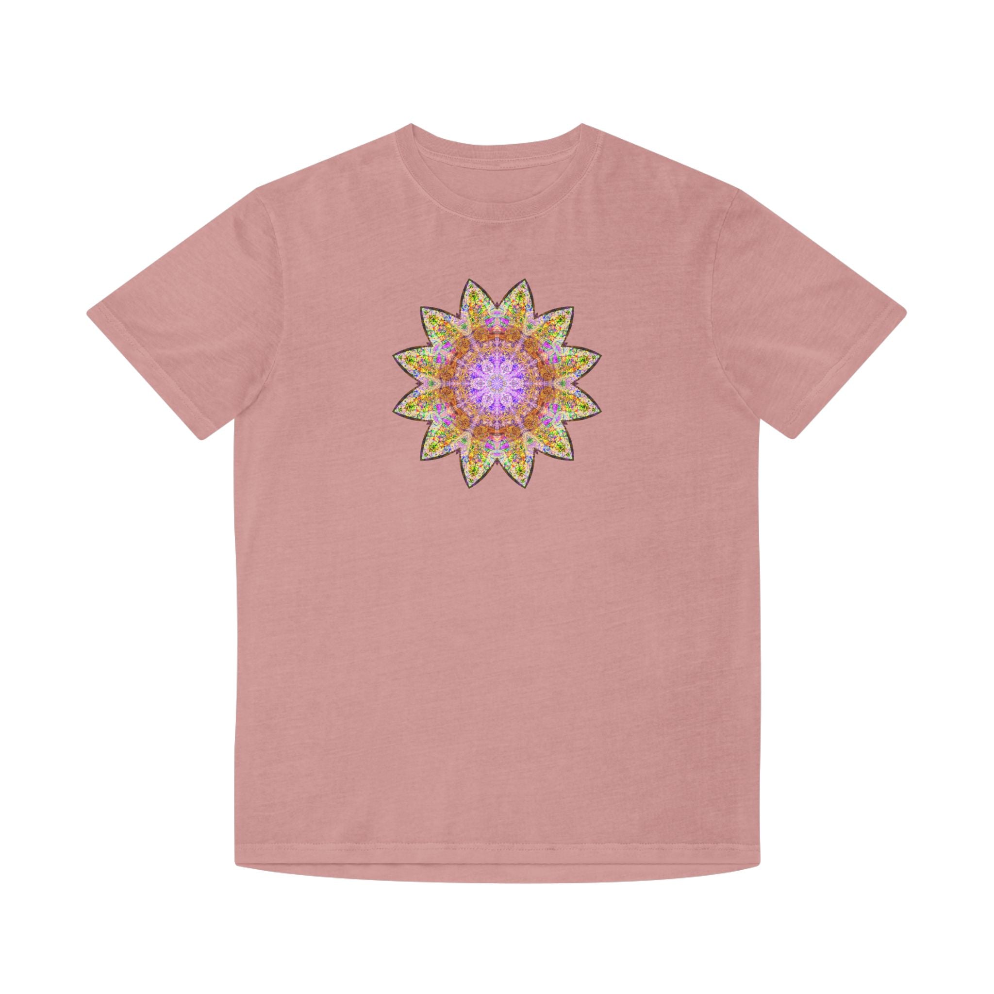 Unisex Faded Shirt - Love Light Mandalas No.14
