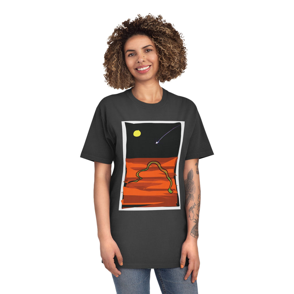 Unisex Faded Shirt -The Traveller Series (Shooting Star)