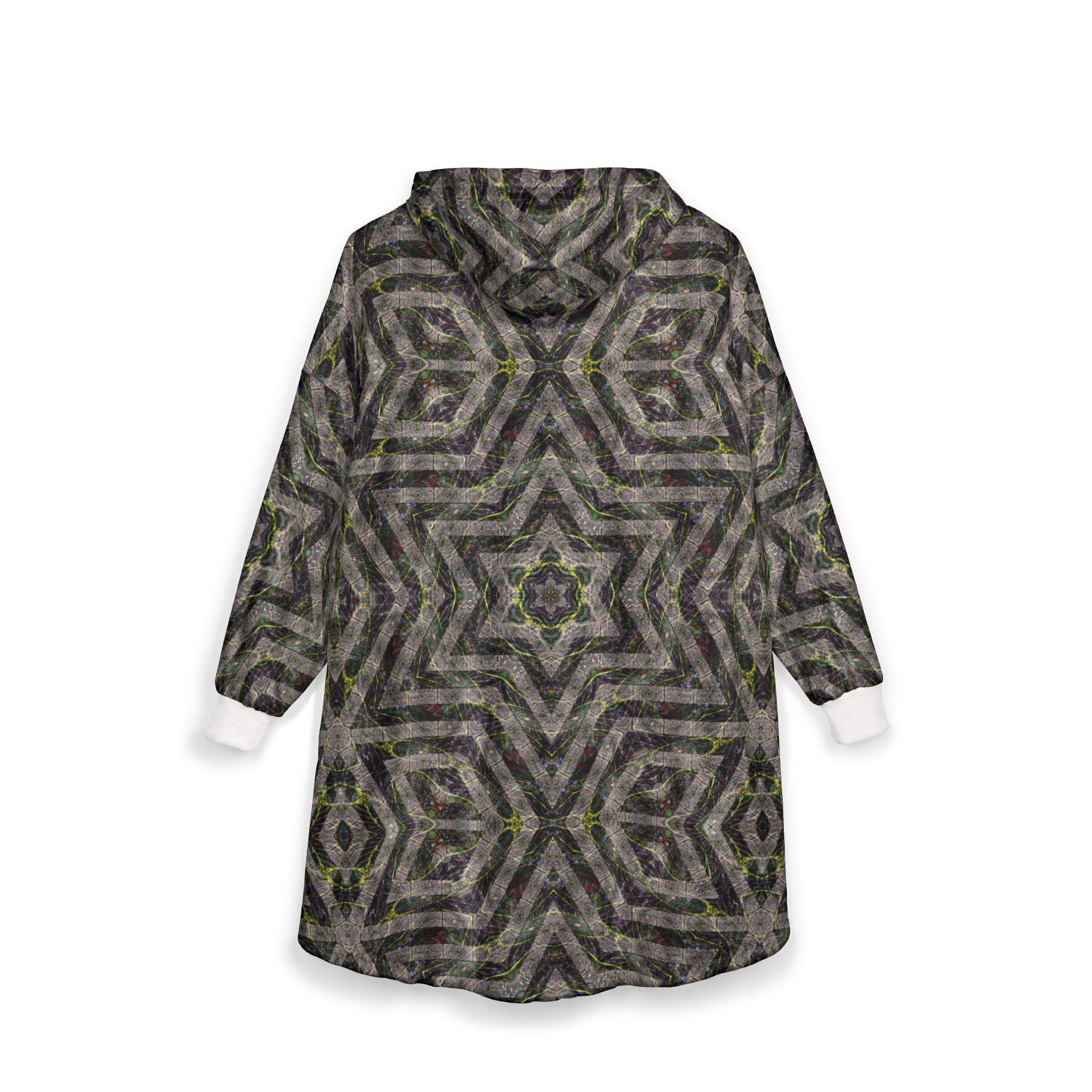 Unisex Hooded Blanket - P5 Kaleidoscopic No. 7