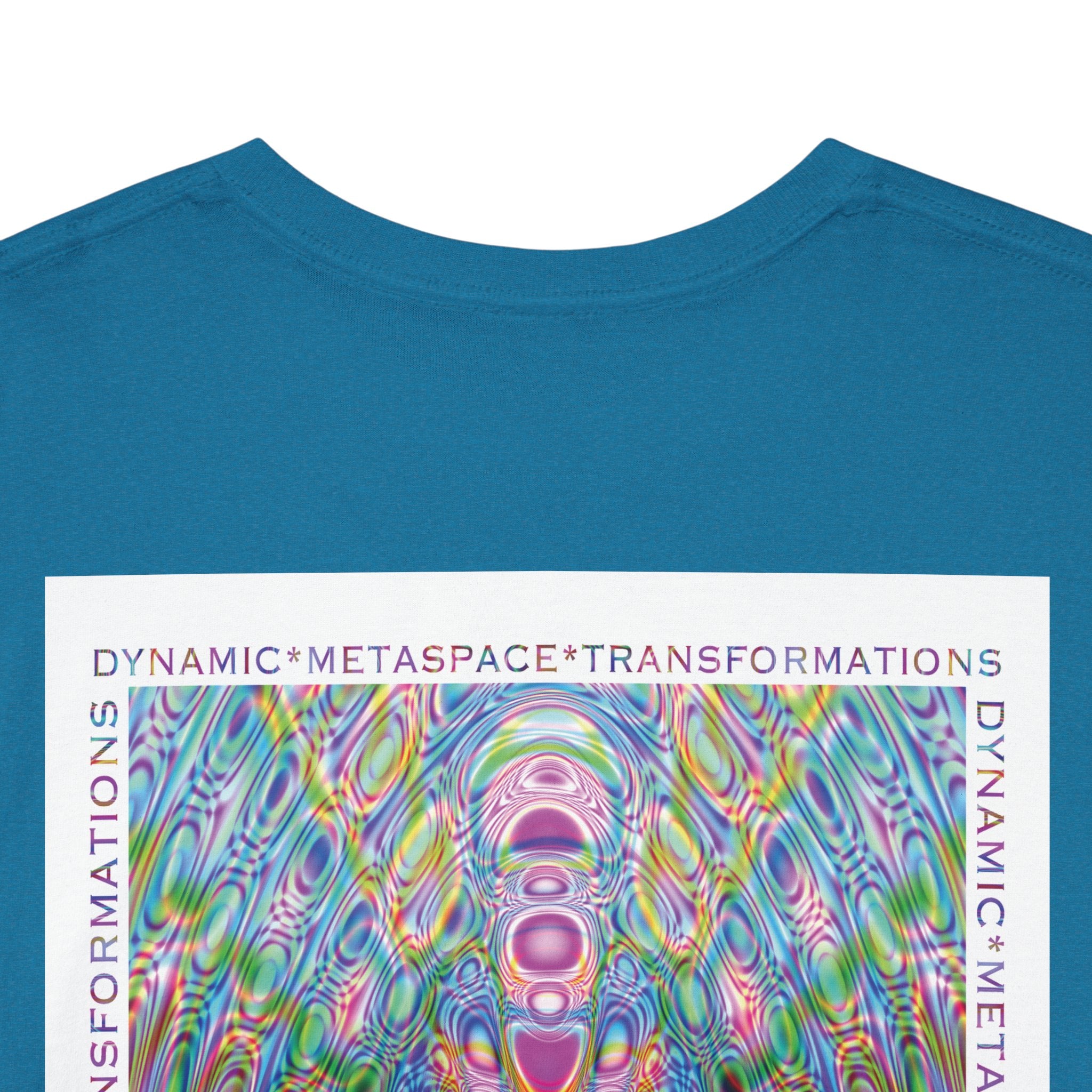 Unisex Heavy Cotton Tee (Back) - DMT Seer No.2