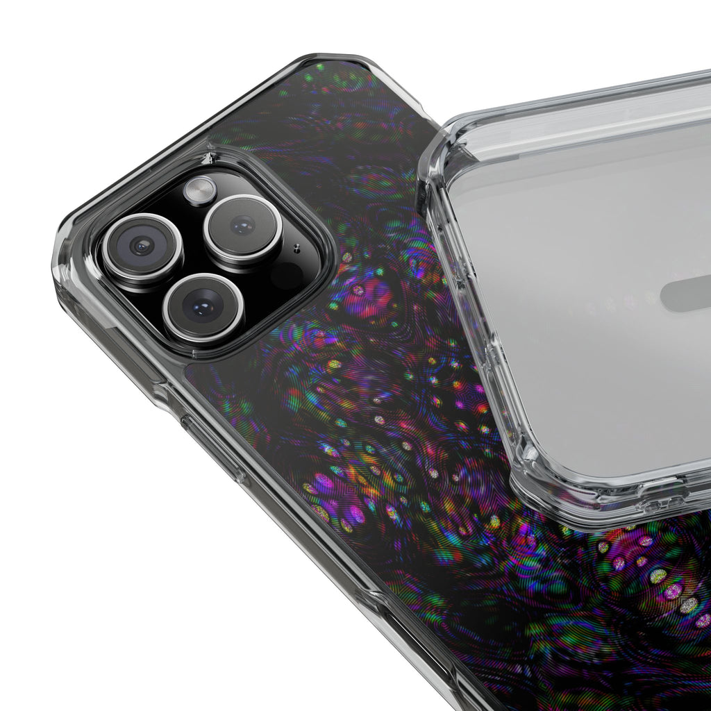 iPhone 16 Magnetic Clear Impact Case - DMT Scribe Tiles No.3
