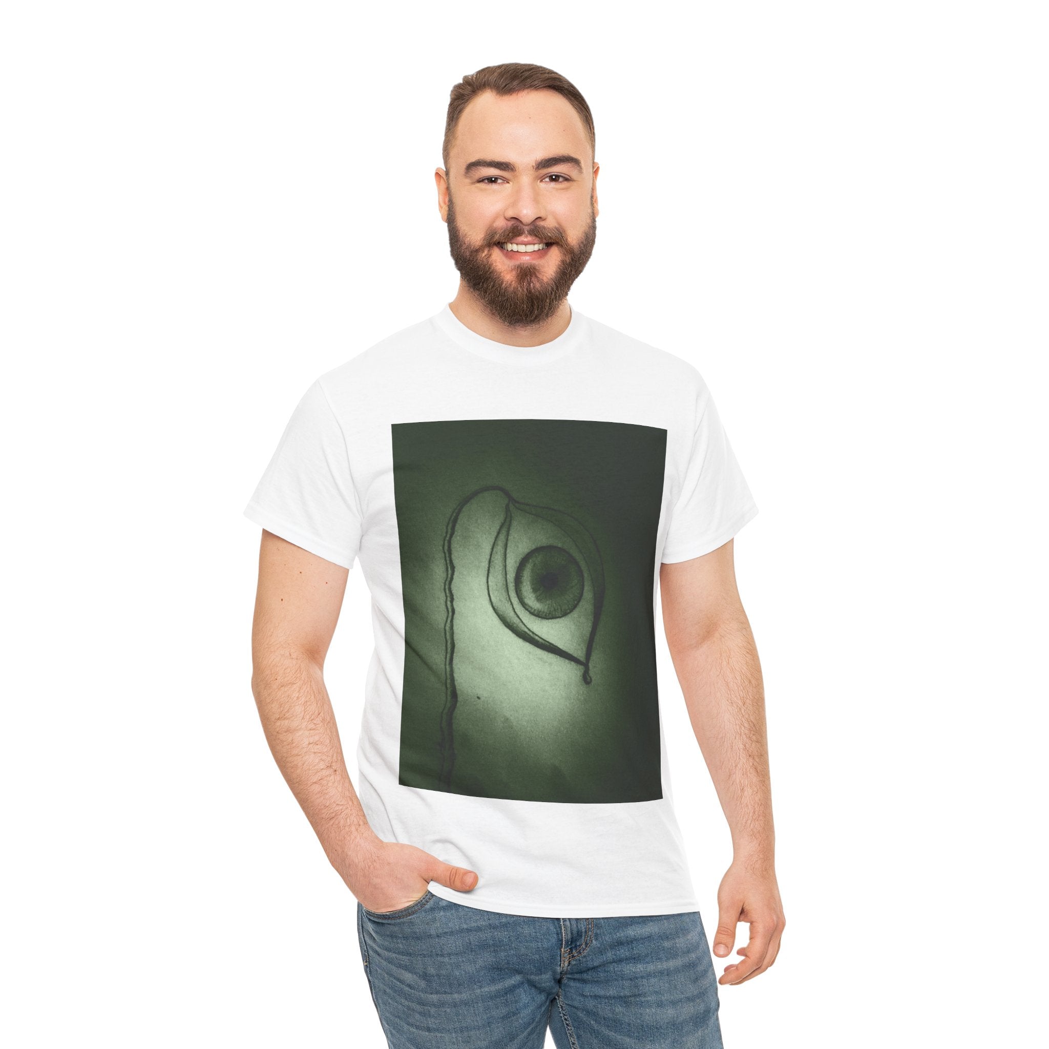 Unisex Heavy Cotton Tee - Eye Plants No.2