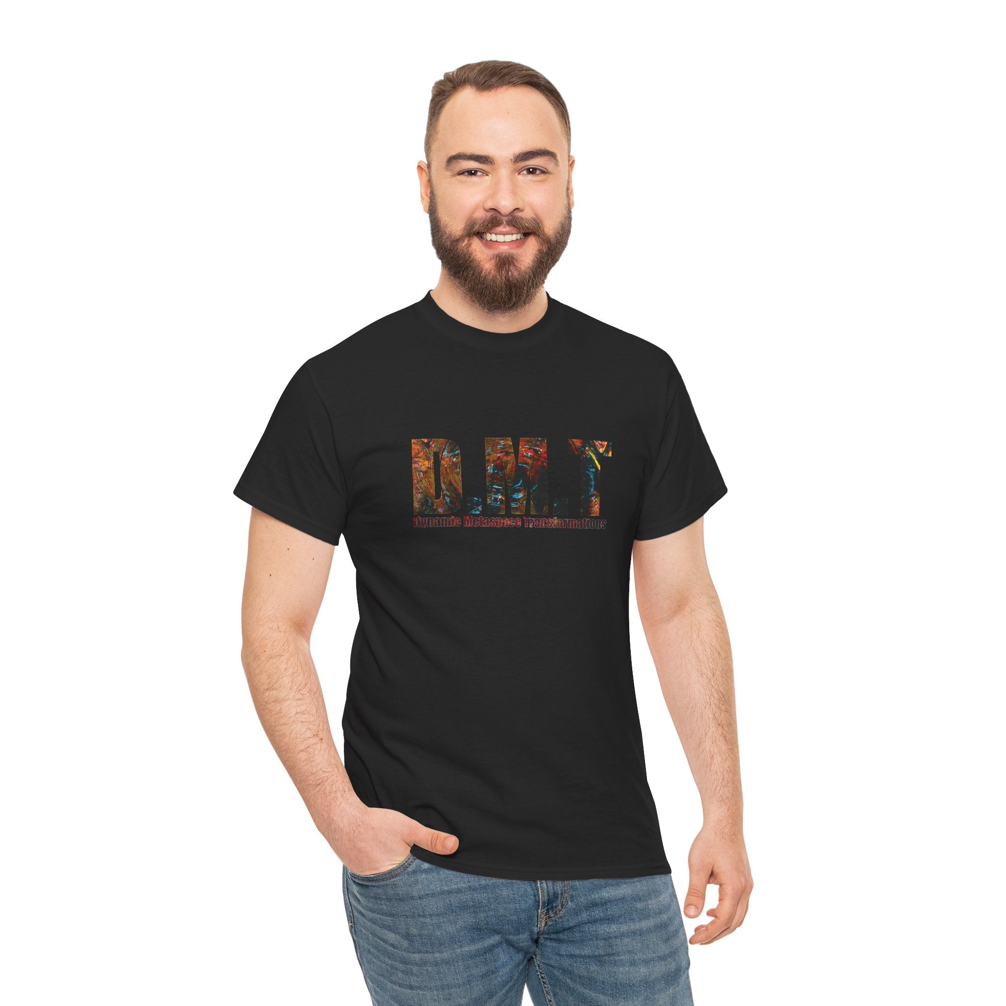 Unisex Heavy Cotton Tee - DMT Dynamic No.2