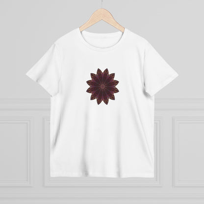 Women’s Maple Tee - Love Light Mandalas No.5