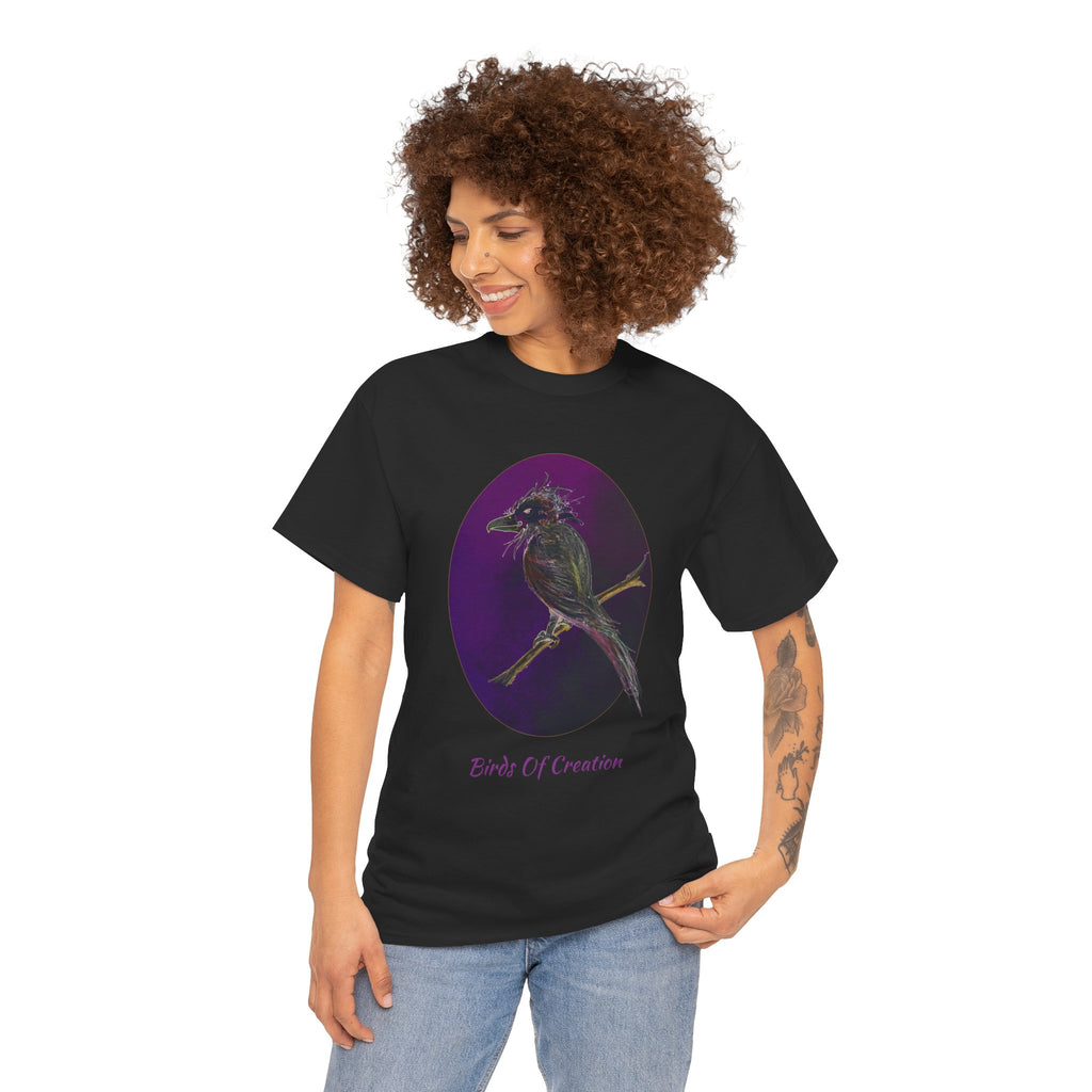 Unisex Heavy Cotton Tee - Birds Of Creation No.1a