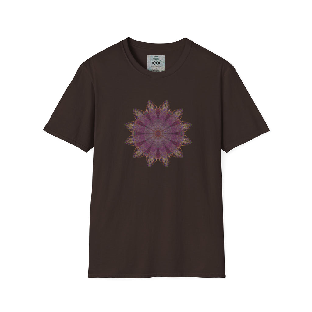 Unisex Softstyle T-Shirt - Love Light Mandalas No.6