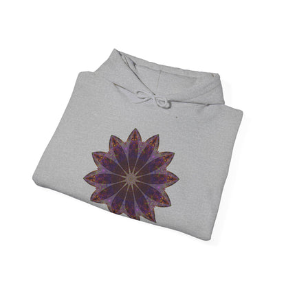 Unisex Heavy Blend™ Hooded Sweatshirt - Love Light Mandalas No.11