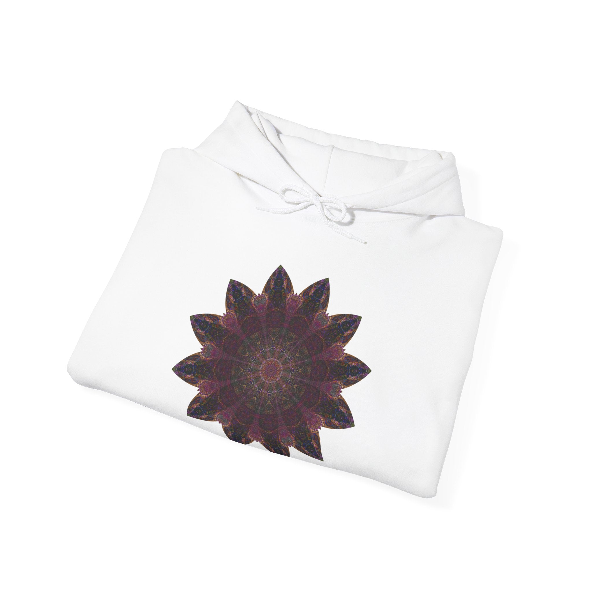 Unisex Heavy Blend™ Hooded Sweatshirt - Love Light Mandalas No.8