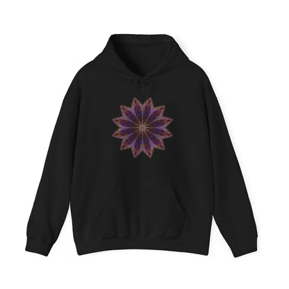 Unisex Heavy Blend™ Hooded Sweatshirt - Love Light Mandalas No.11