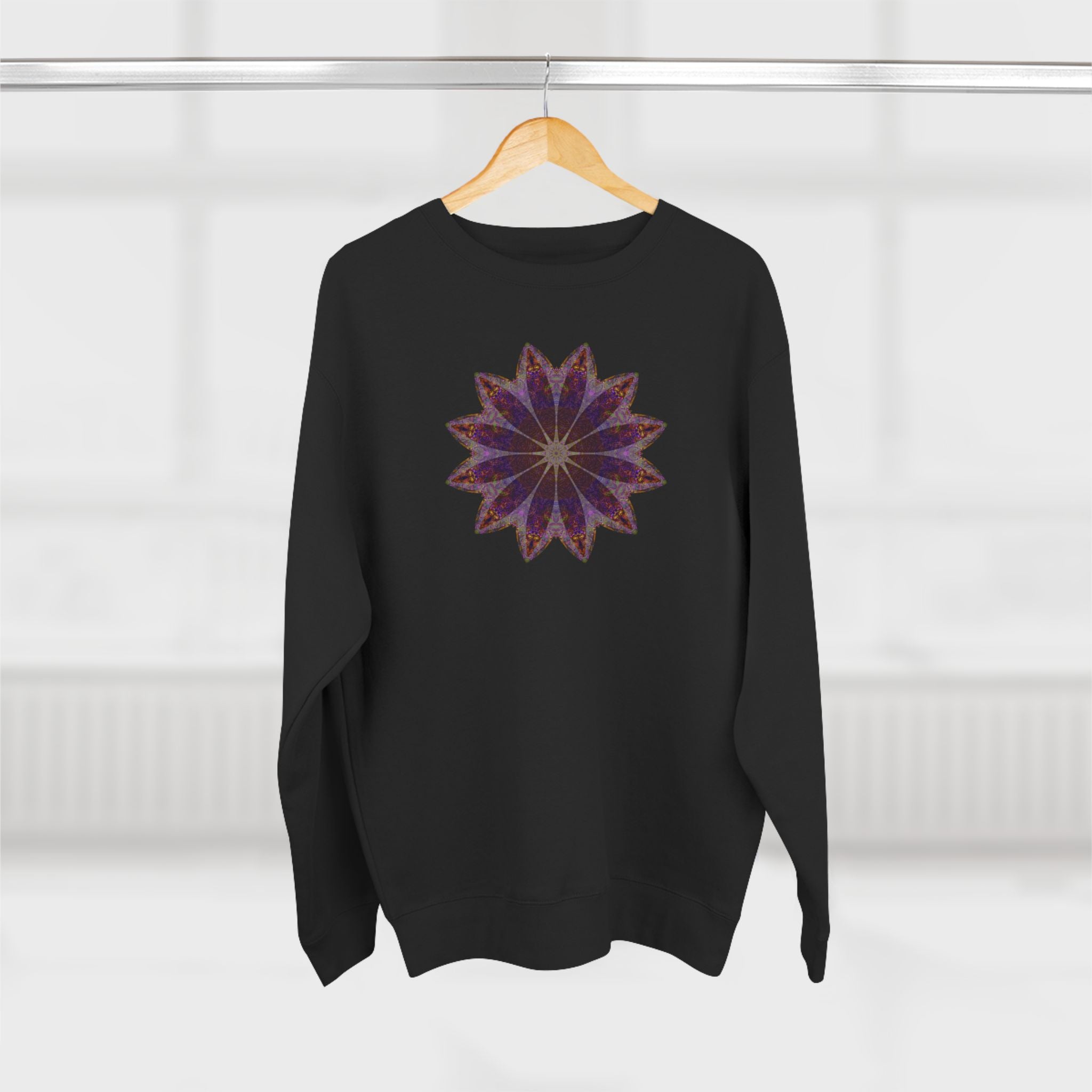 Unisex Crewneck Sweatshirt - Love Light Mandalas No.11