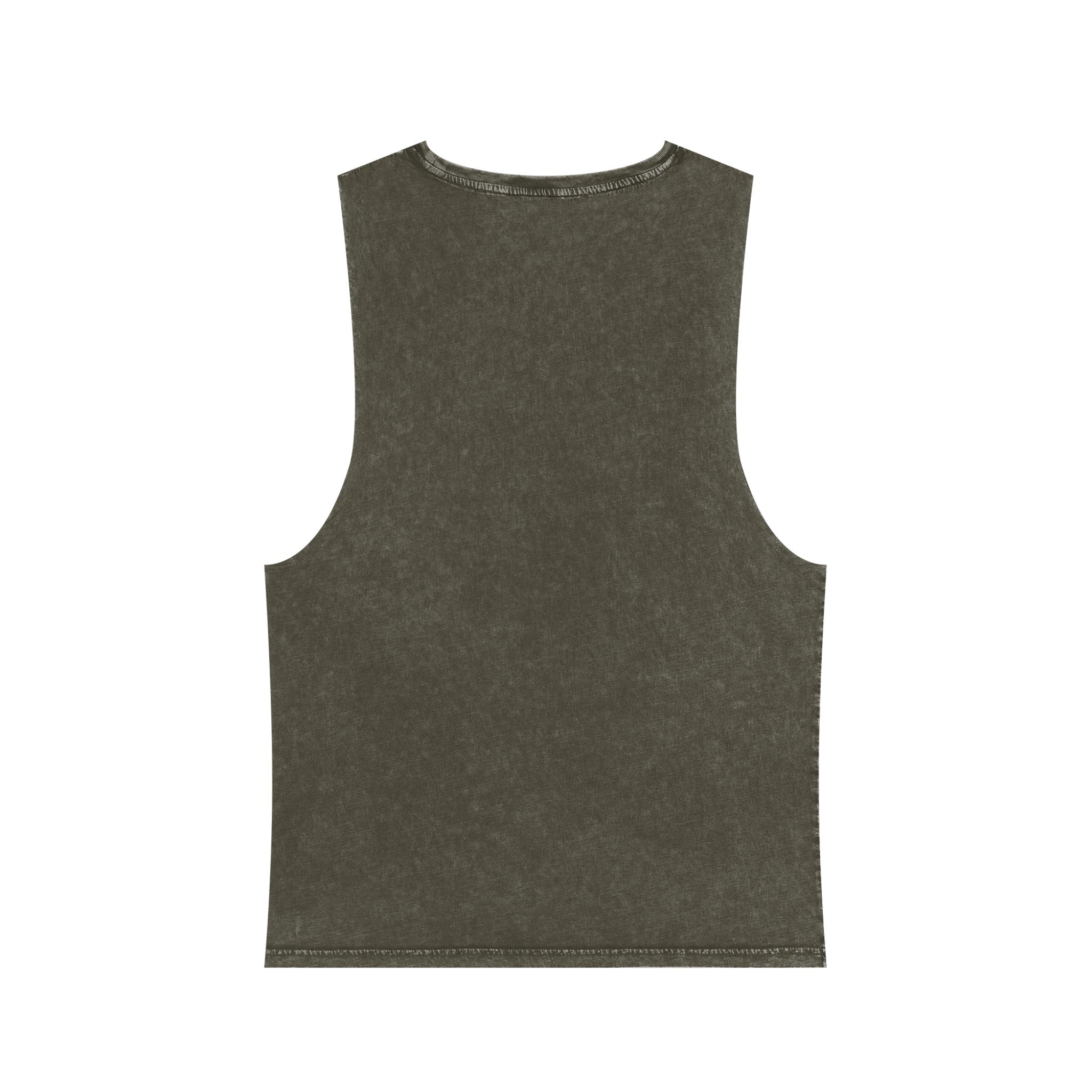 Unisex Stonewash Tank Top - Love Light Mandalas No.6