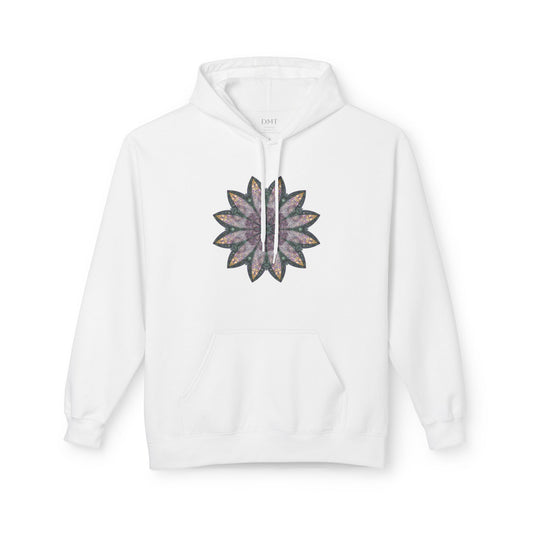 Unisex Midweight Softstyle Fleece Hoodie - Love Light Mandalas No.21