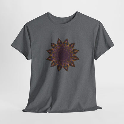 Unisex Heavy Cotton Tee - Love Light Mandalas No.1