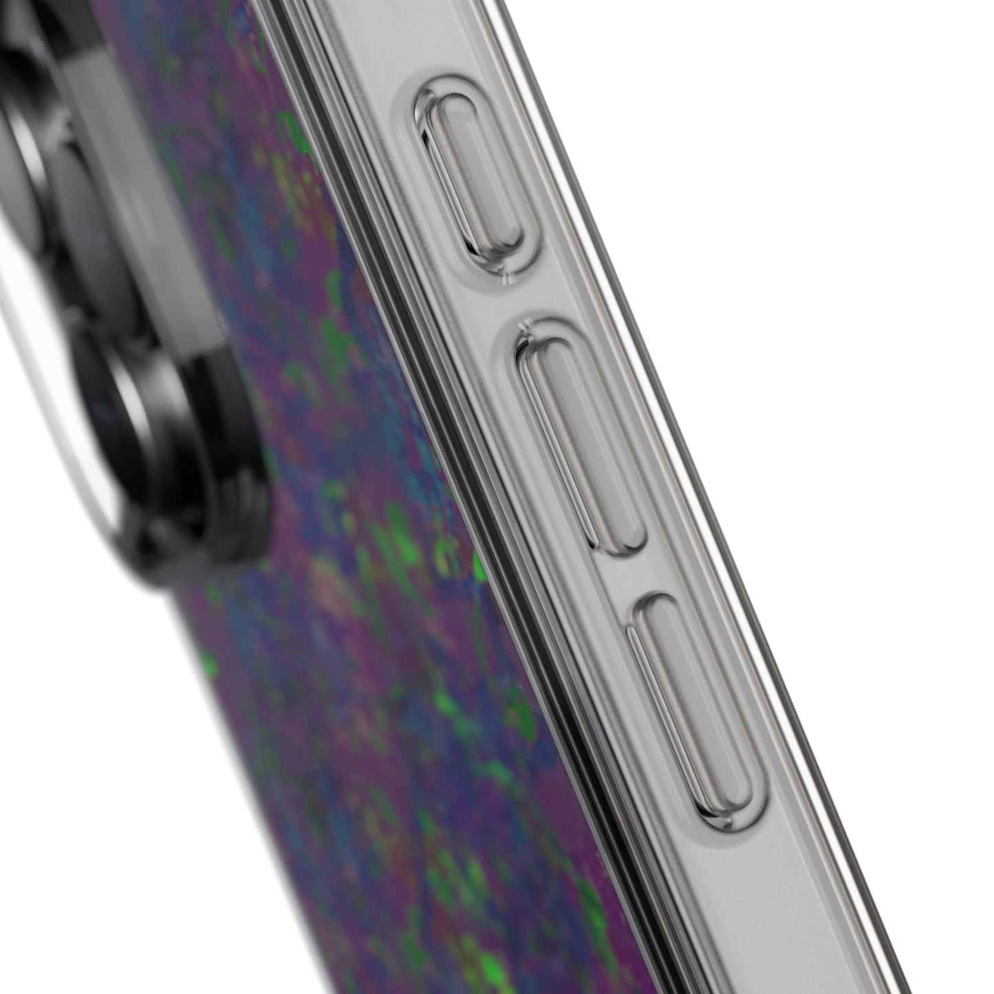 iPhone 16 Clear Case – Hidden Weave Series V3 No.23