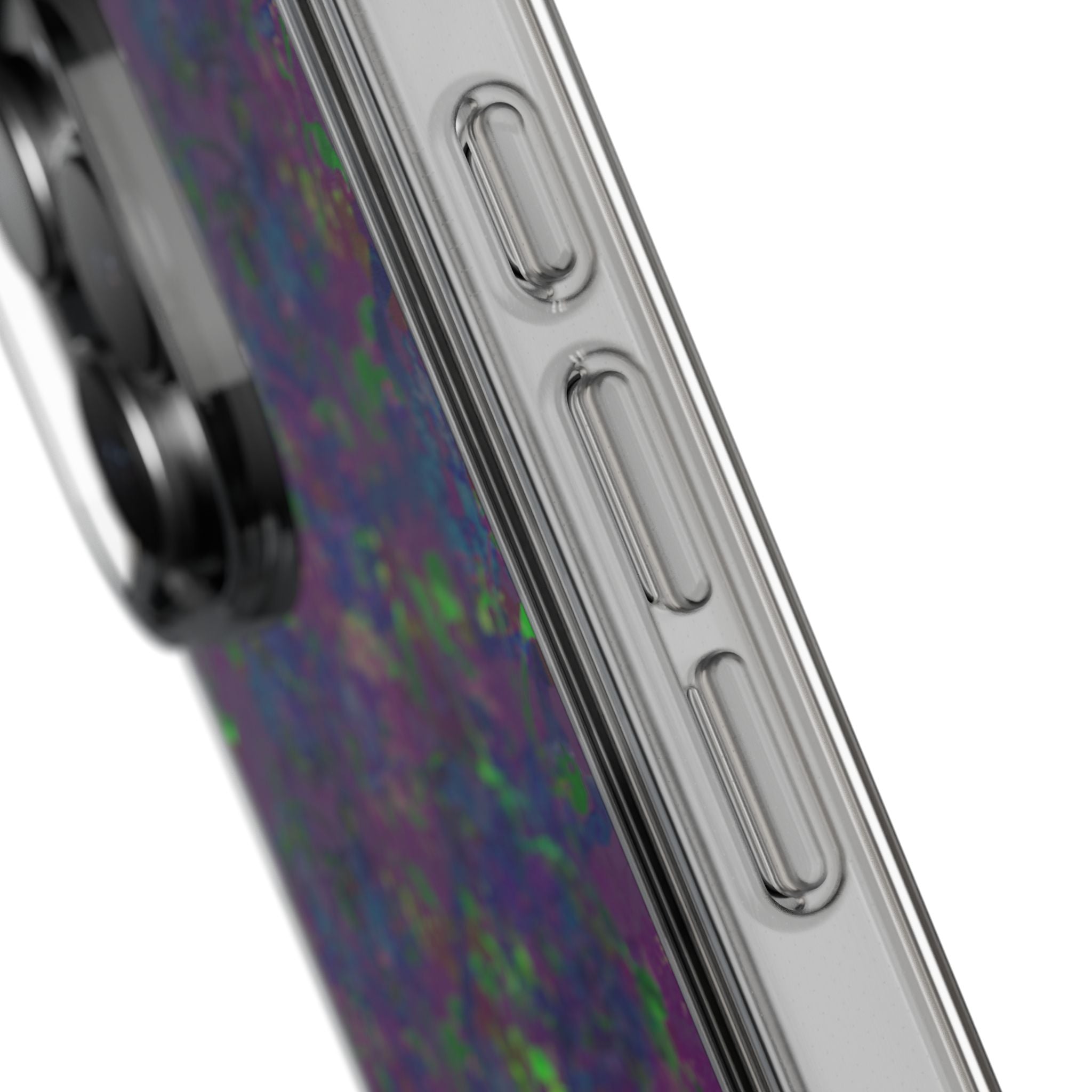 iPhone 16 Clear Case – Hidden Weave Series V3 No.23