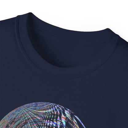 Unisex Ultra Cotton Tee - Fractal Moon No.2