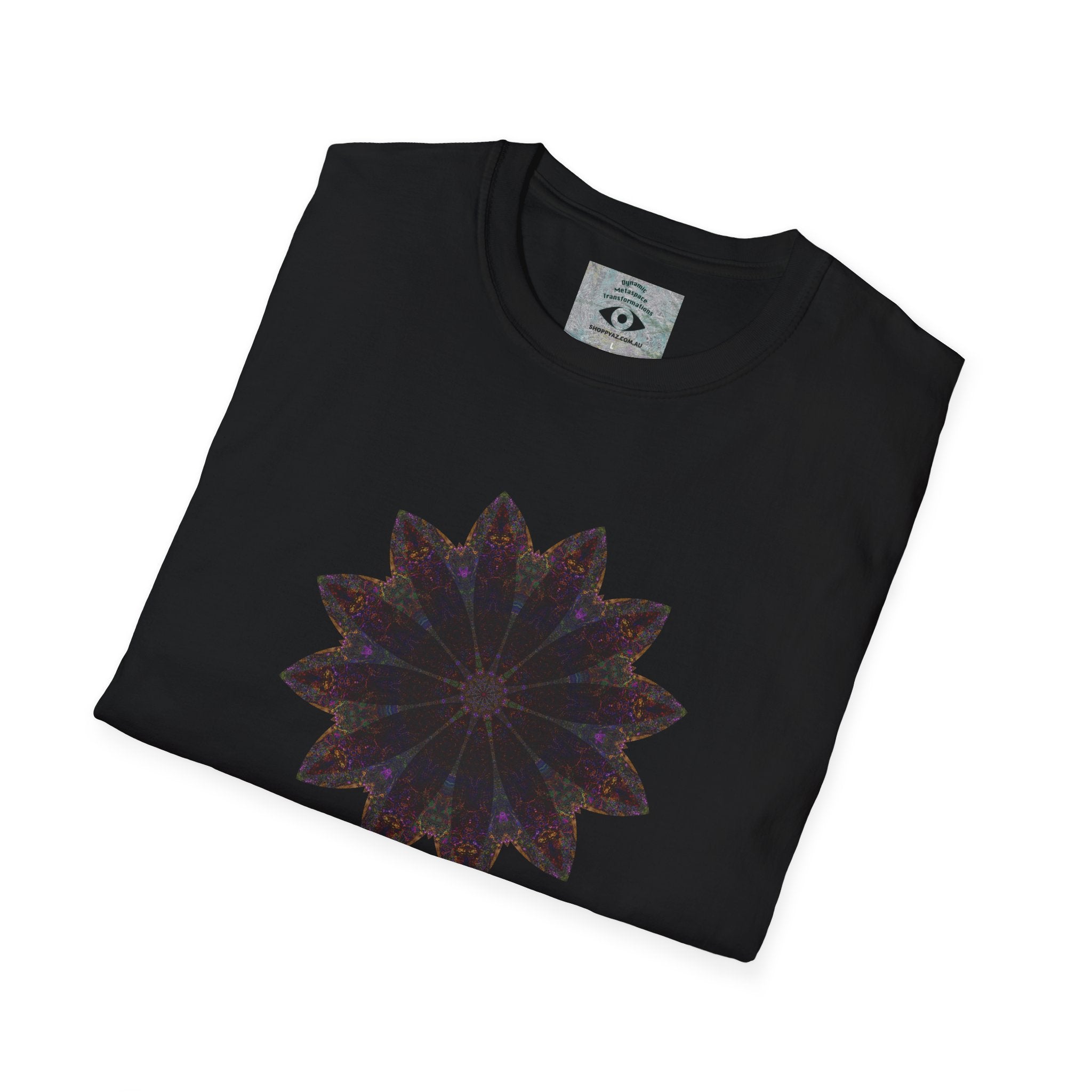 Unisex Softstyle T-Shirt - Love Light Mandalas No.10
