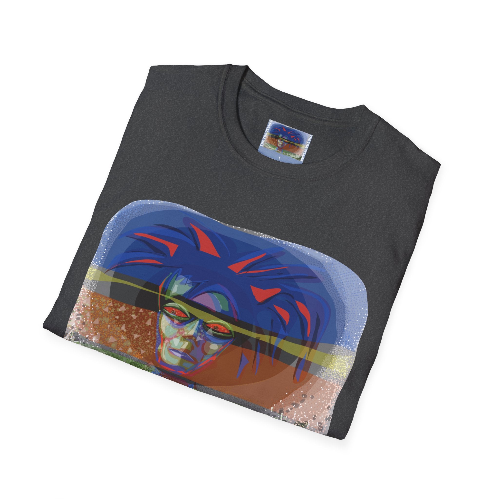 Unisex Softstyle T-Shirt - The Traveller Series (Seeing)