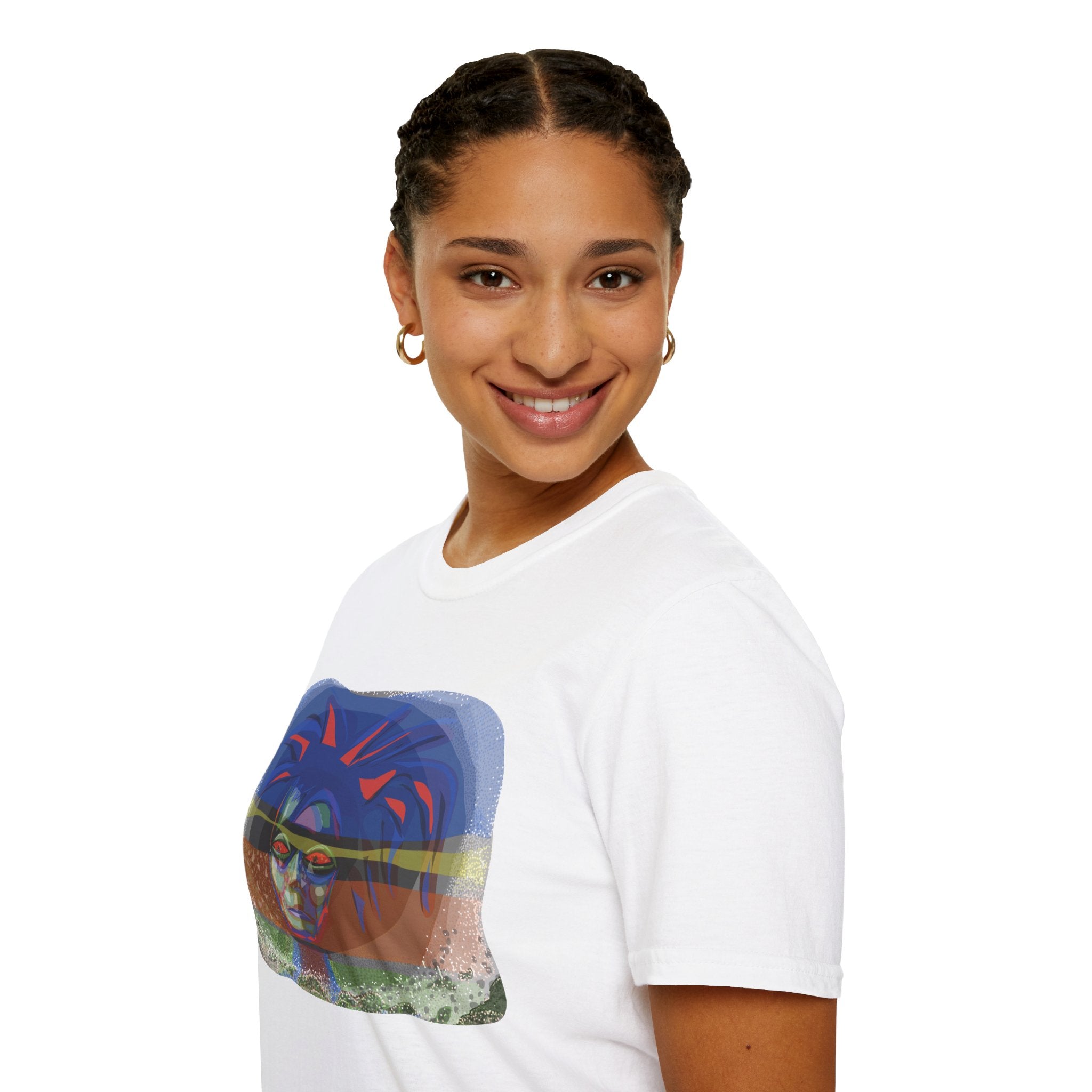 Unisex Softstyle T-Shirt - The Traveller Series (Seeing)