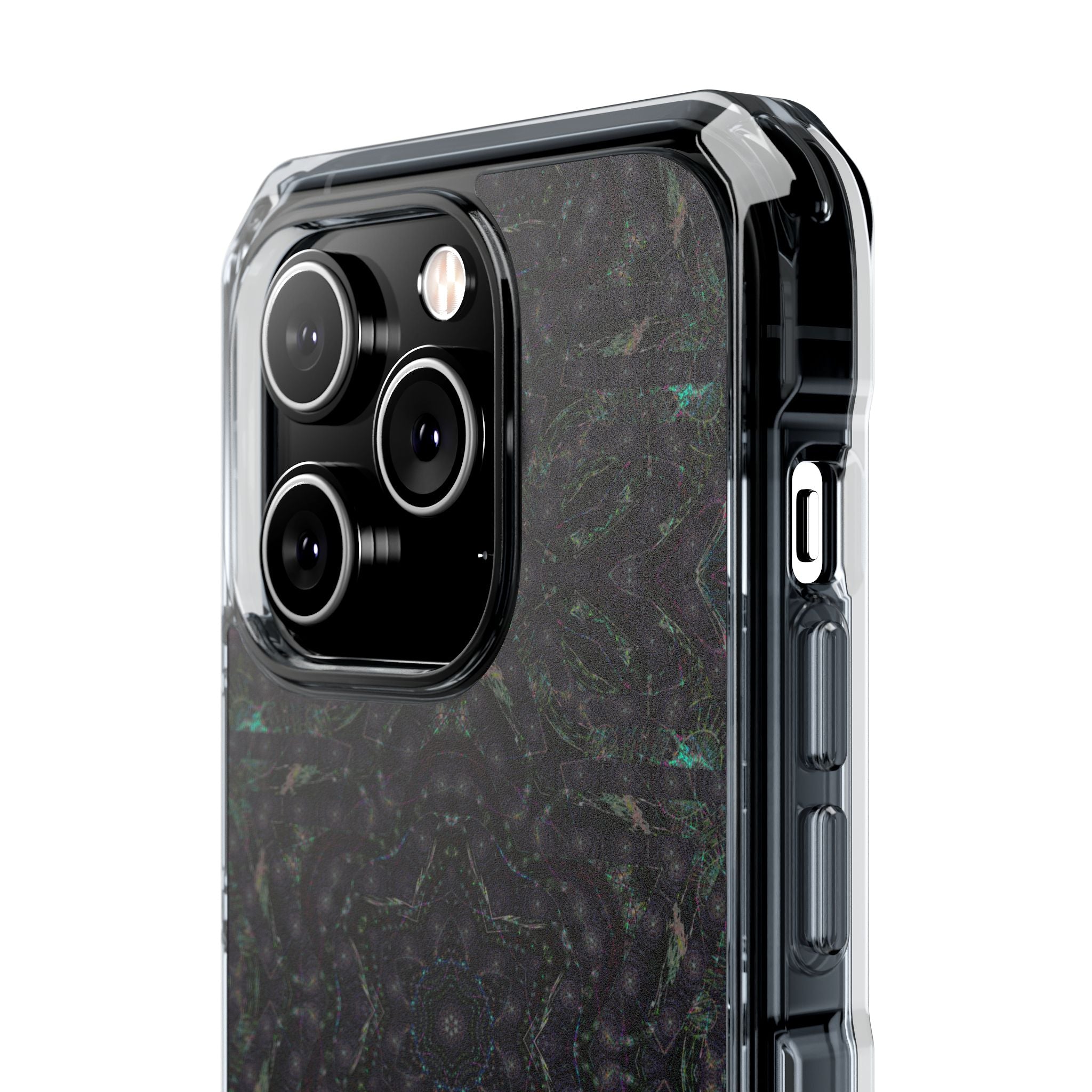 iPhone 14 Magnetic Clear Impact Case - P5 Kaleidoscopic No.31