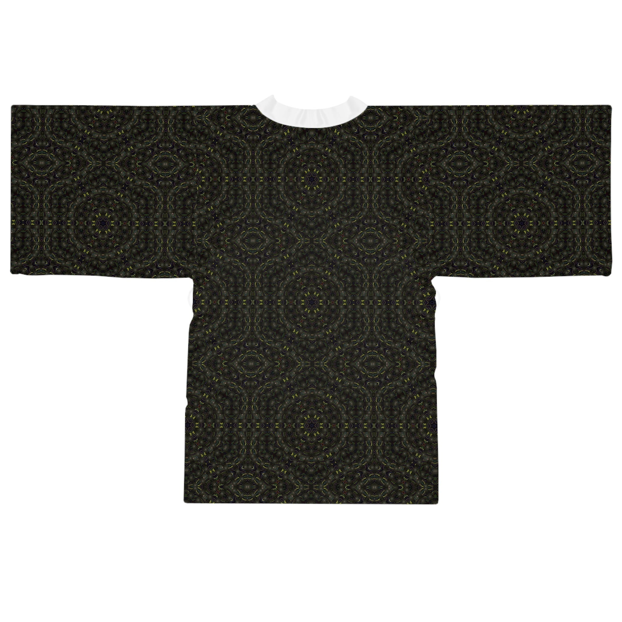 Long Sleeve Kimono Robe - P5 Kaleidoscopic No.3