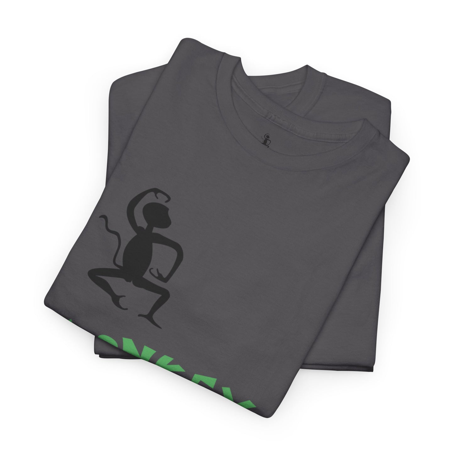 Unisex Heavy Cotton Tee - Monkey Shadows