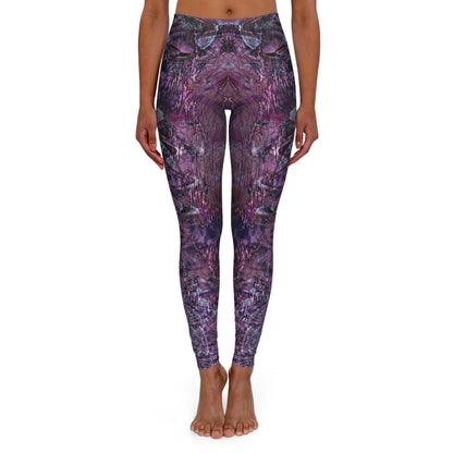 Spandex Leggings - Love Light Fractals No.6a