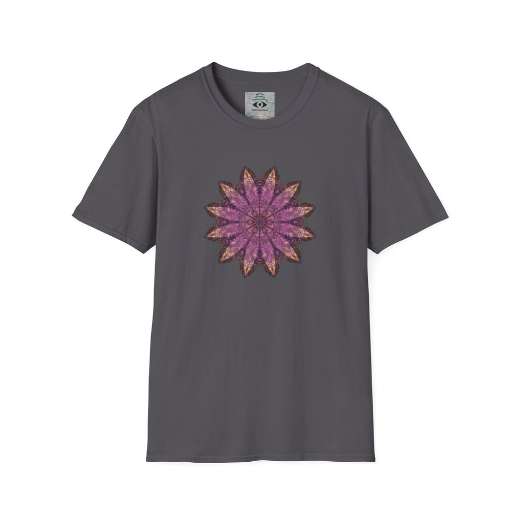 Unisex Softstyle T-Shirt - Love Light Mandalas No.16