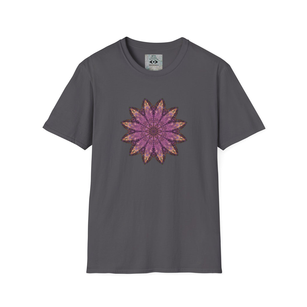 Unisex Softstyle T-Shirt - Love Light Mandalas No.16