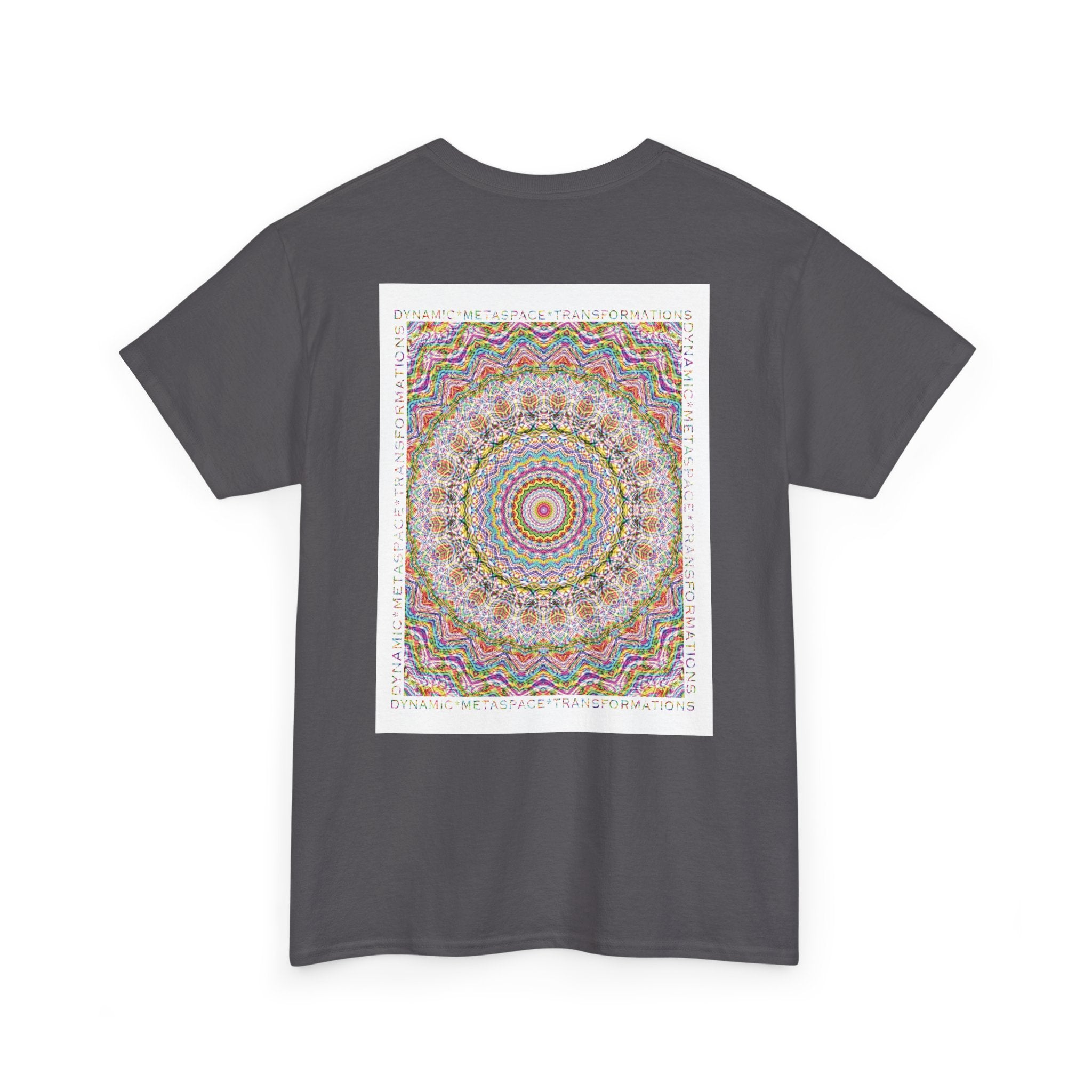 Unisex Heavy Cotton Tee (Back) - DMT Seer No.9