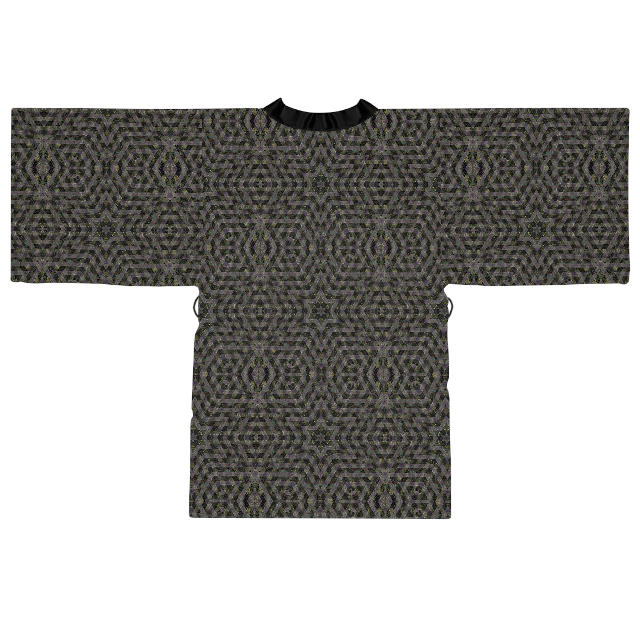 Long Sleeve Kimono Robe - P5 Kaleidoscopic No.6