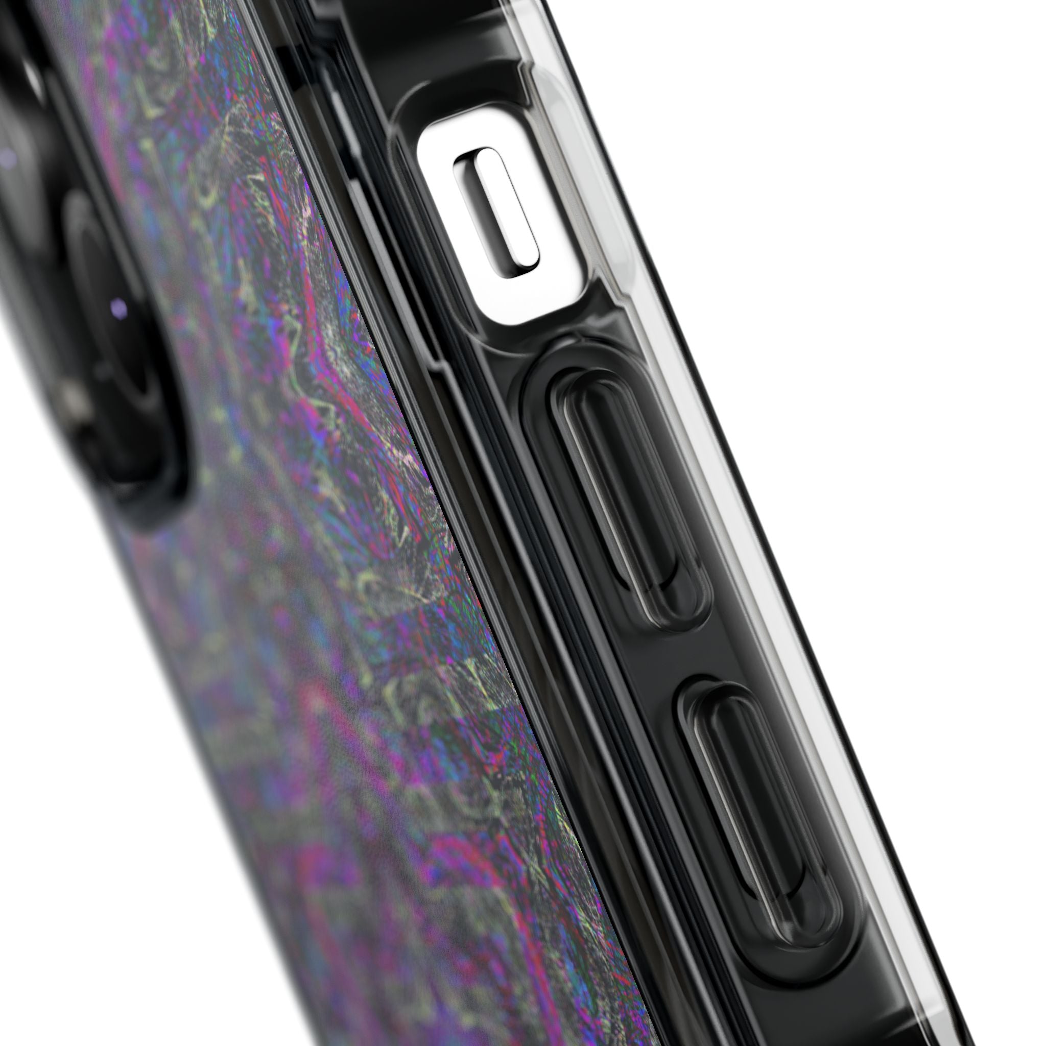 iPhone 14 Magnetic Clear Impact Case - P5 Kaleidoscopic No.33