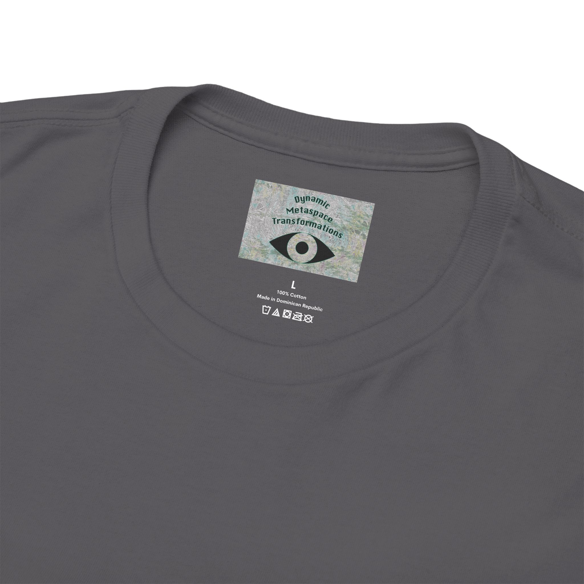 Unisex Heavy Cotton Tee (Back) - DMT Seer No.4