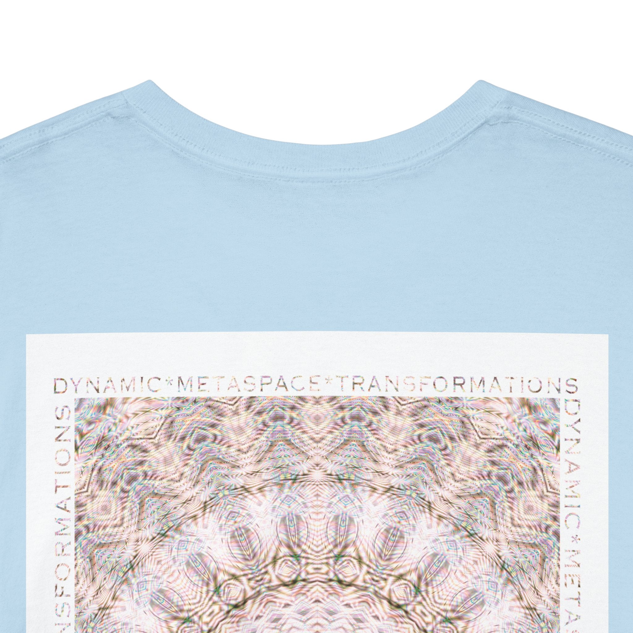 Unisex Heavy Cotton Tee (Back) - DMT Seer No.12