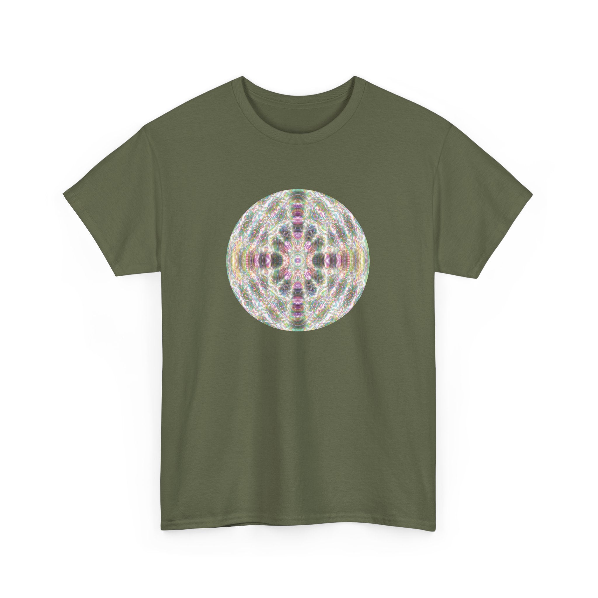 Unisex Heavy Cotton Tee - DMT Scribe Spheres No.7